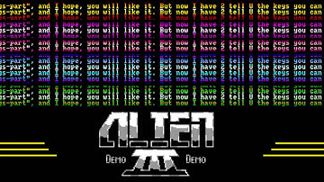AMSTRAD CPC Alien 3 OTHER UK 1991 DEMO