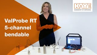 Kaye ValProbe RT 5-Channel Bendable Logger