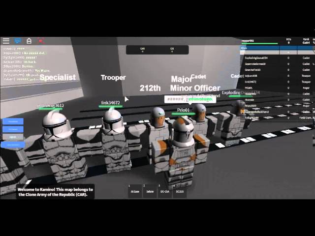 Roblox Star Wars Training To Become A Trooper Part 1 Youtube - 212th roblox logo