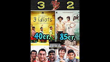3 idiots vs pk movie full comparison video//#aamirkhan #rajkumarhirani #karina #rmadhavan #bollywood