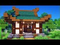 Minecraft: Japanese House Tutorial | How to Build a Japanese House