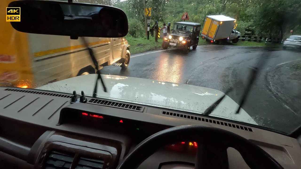 Bolero Driving In Hills | Ooty Road | #pov #india  #roadtripindia  #adventuretravel #bolero