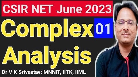 CSIR NET June 2023: Level-01 (Part-01: Q1-Q5) Complex Analysis Series #csirnetmathematics