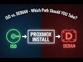 Proxmox Install: ISO vs. Debian - Which Path Should YOU Take? (Beginner's Guide)