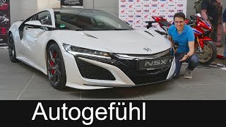 Honda NSX / Acura NSX REVIEW Sound, Startup, Exterior, Interior - Autogefühl