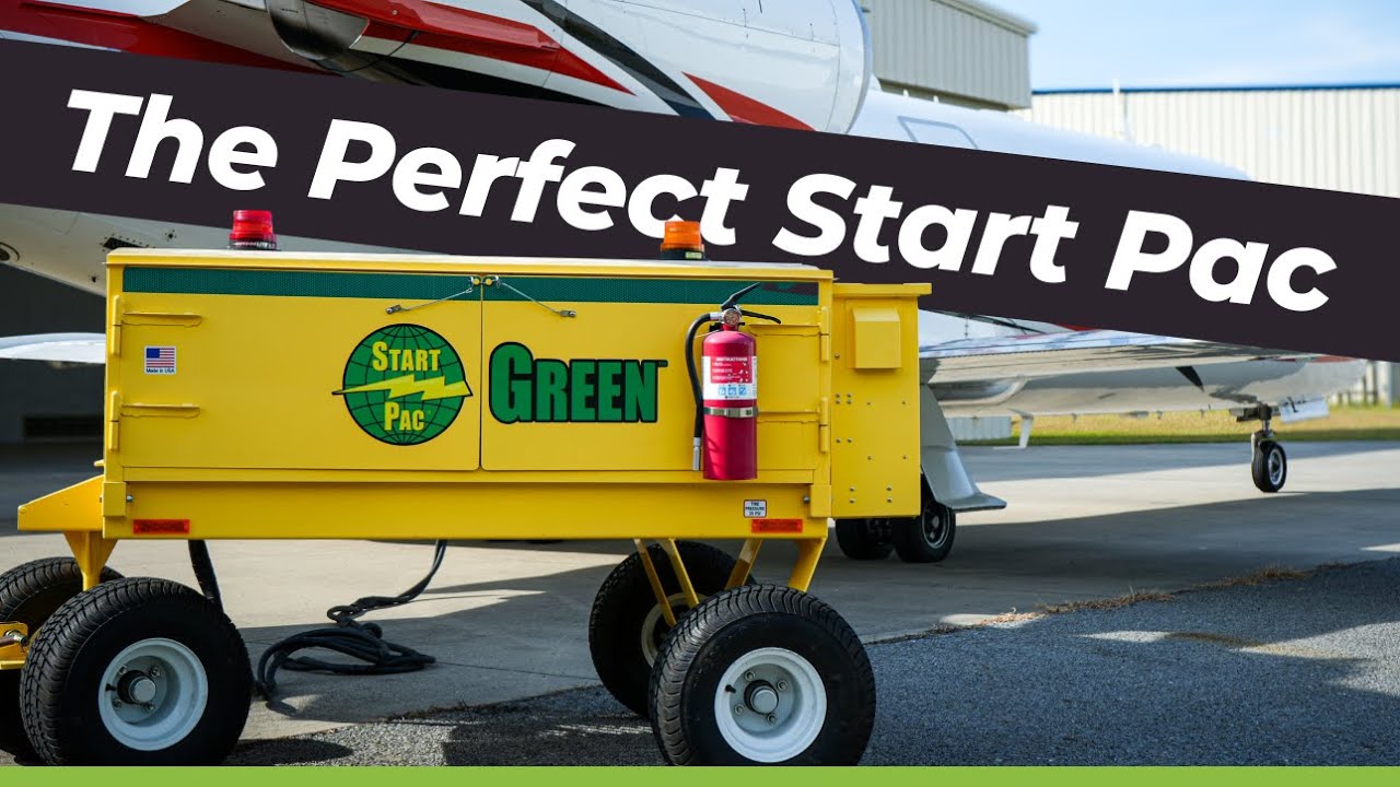 Shop Start Pac® GREEN™ 28V DC Electric Aircraft Ground Power Unit