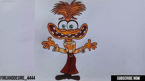 How to draw anxiety from inside out 2 step by step 