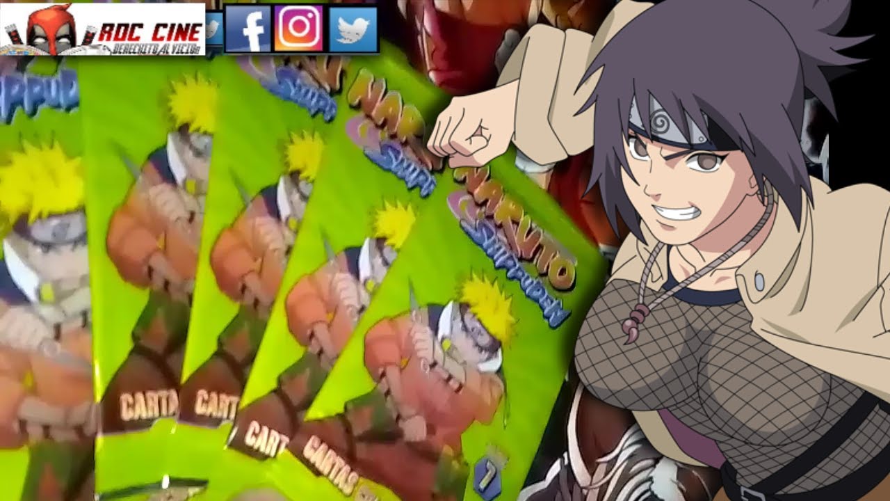 [RDC] Unboxing Cartas Naruto Shippuden 7 | Más Sobres con Personajes de ...
