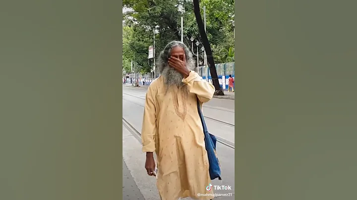Rabindranath Tagore Duplicate Face In The Road Of Kolkata 🤩 - DayDayNews