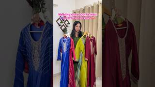 😍 Flipkart Wedding Guest Outfit Haul ✨  Elegant &amp; Festive Picks! #weddingdress #wedding #flipkart