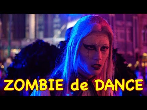 USJ【4K】裏から撮影大人気【ラタタダンス】ゾンビ・デ・ダンス メルズステージ 2019/09/19 19:15~ ZOMBIE de DANCE HALLOWEEN HORROR NIGHTS