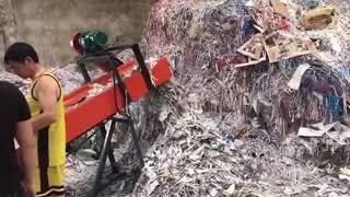 Books shredder paper crusher
