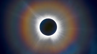 2024 Total Solar Eclipse inc. HDR, 2 coronas