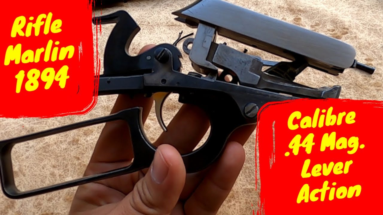 Rilfe Marlin mod. 1894 calibre .44Mag. lever action/acción de palanca, fabricado en 1978