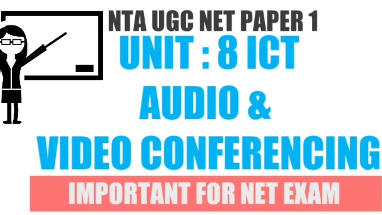 #EDUCATIONALBYARUN ICT : Audio and video conferencing - YouTube