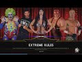 WWE 2K24 Chyna VS Hall, Vader, Doink, Holly Alt. 5-Superstar Extreme Elm. Match