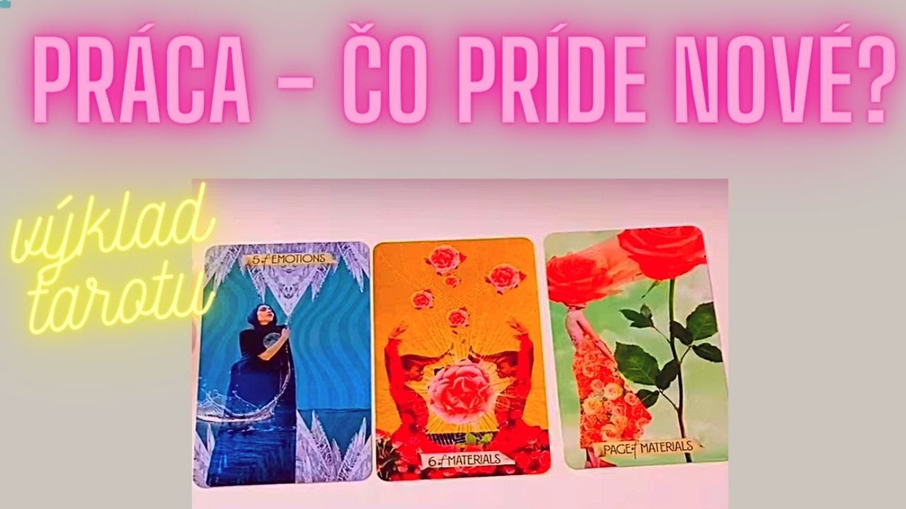 Práca - Čo Príde Nové? I Predpoveď 3 Mesiace I Výklad Tarotu