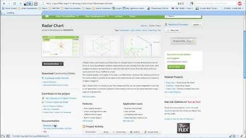 Radar Chart Flex and Air component: Quick Start