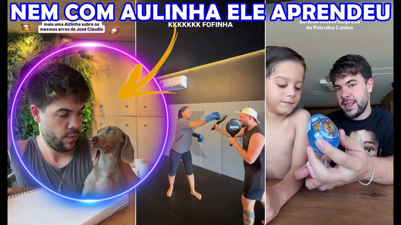 Alvaro Xaro dando aula pro José Cláudio + Treinando Muay Thai com a crente | Stories do Alvaro
