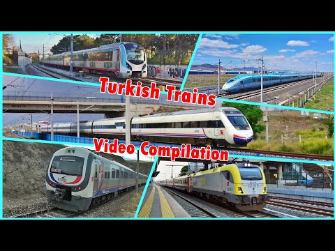 TCDD Trenleri Derlemesi | 74 Tren Geçişi