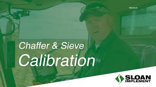 Calibrating Your Chaffer and Sieve