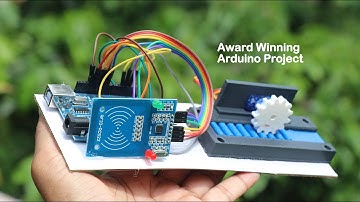 How to Make Arduino RFID Door Lock system | Arduino project ideas