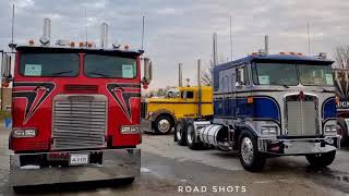 200 cabover trucks set to some tunes