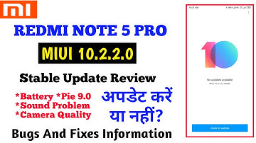 Redmi Note 5 Pro Miui 10.2.2.0 | Miui 10.2.2.0 Redmi Note 5 Pro Update