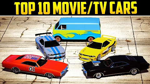 TOP 10 MOVIE/TV INSPIRED CARS IN GTA ONLINE