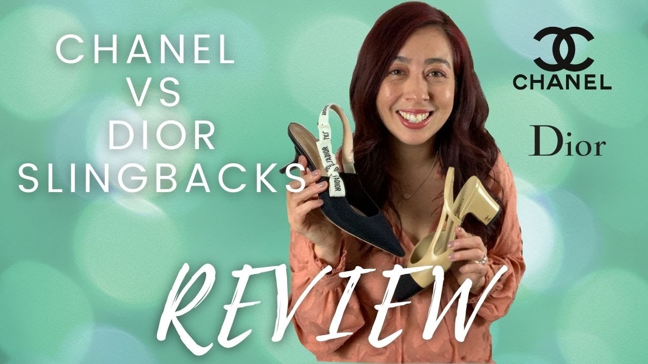 Chanel Slingbacks vs Dior Jadior Shoe Review, Pros & Cons, Comfort,  Quality, Style