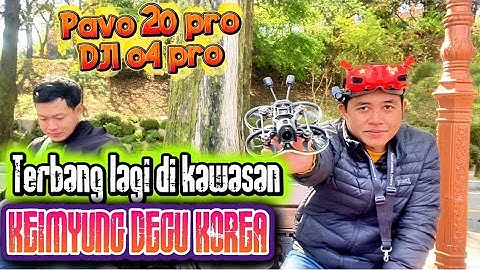 Nerbangin drone pavo 20 pro di keimyung degu korea.