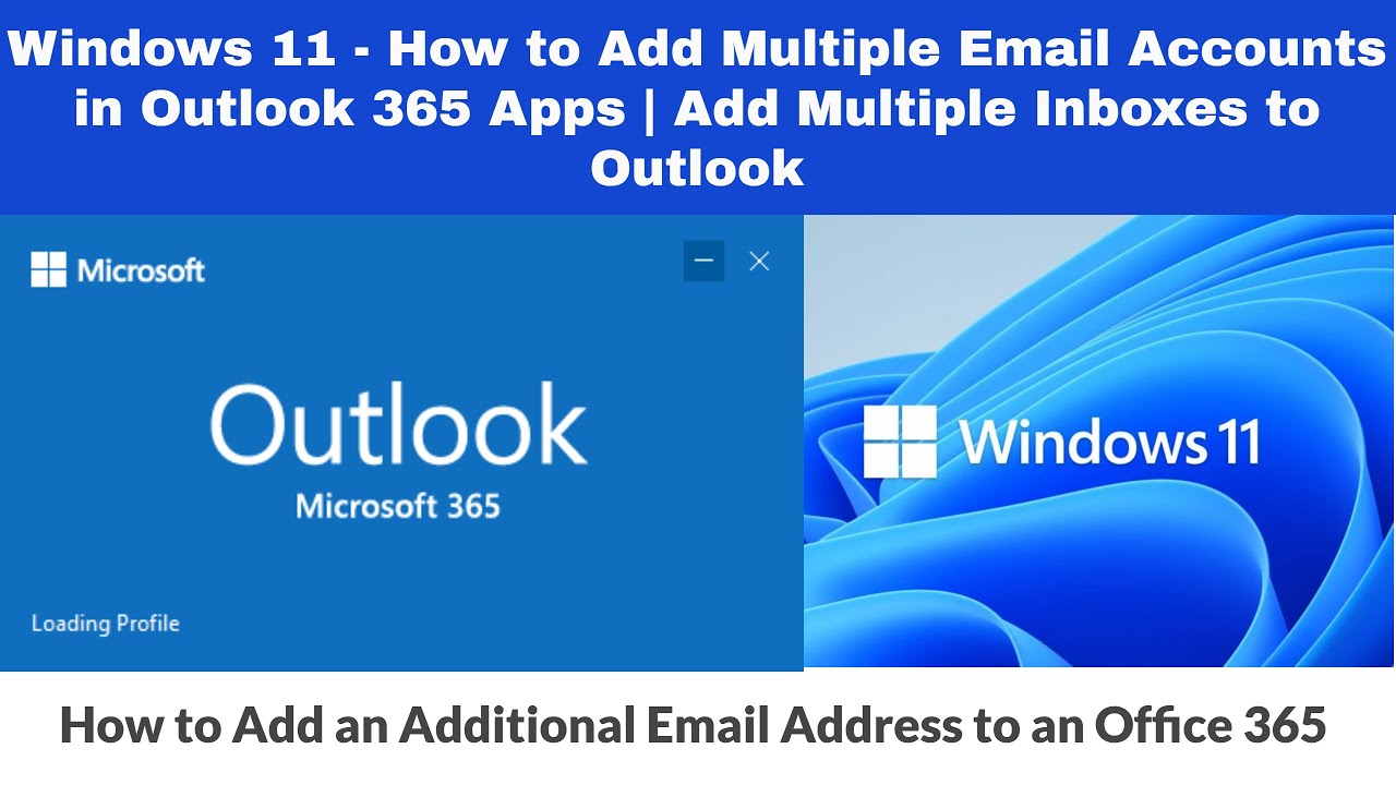 How do I add multiple email accounts to Microsoft 365?