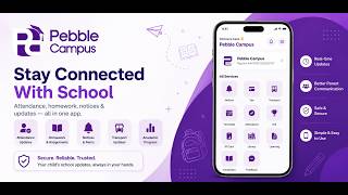 Pebble Campus v2.0 | Smart Parent-School Communication App screenshot 4