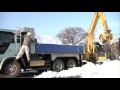 蒜山高原の雪を高知へ の動画、YouTube動画。