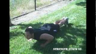 push up with a clap-body weight exercise for Strength Stack 52