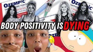 Ozempic is the end of Obesity (South Park bullying Lizzo. Body positive influencers dying)