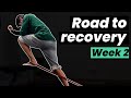 The ankle sprain training plan  road to recovery  week 2