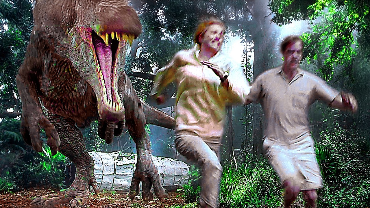 Spinosaurus ha bisogno di uno spuntino | Jurassic Park III | Clip in Italiano