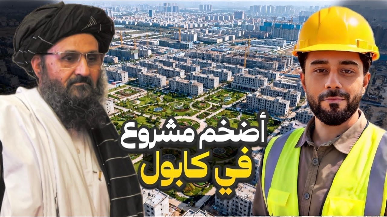 مشروع الضخم ( كابول الجديدة ) بأمر من طالبان في افغانستان 🔥🏳️