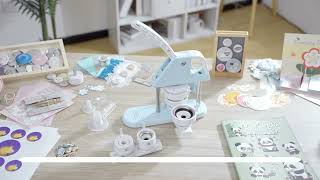 How to Set up Alldeer Button Maker Machine Multiple Sizes? Net Worth