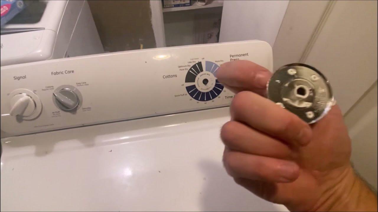 GE Electric Dryer Repair, Timer Switch Replacement YouTube