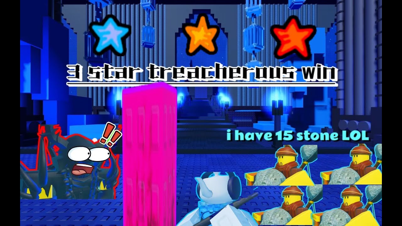 [the battle bricks] 3 star tumore treacherous win[true]