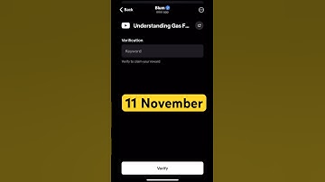 Understanding Gas Fees Blum Video Code I Understanding Gas Fees Blum TodayVerification Keyword Today