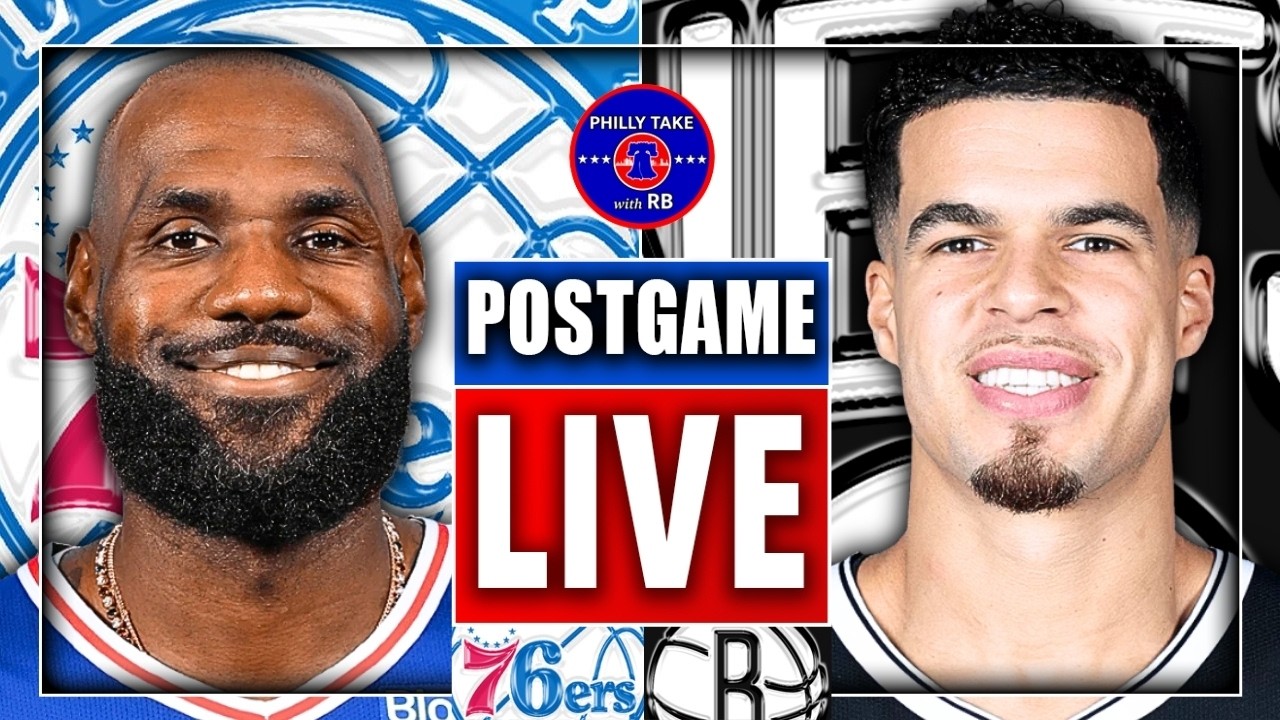 LEBRON DROPS DIMES IN SIXERS STARTING 5 PRESEASON DEBUT! | 76ers Postgame Live