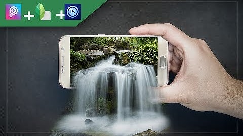 3D Water Falls Form Mobile |Android Tutorial |Manipulation Clan