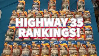 Which Highway 35 Cars Are My Favorites? I Ranked All 35 Cars!