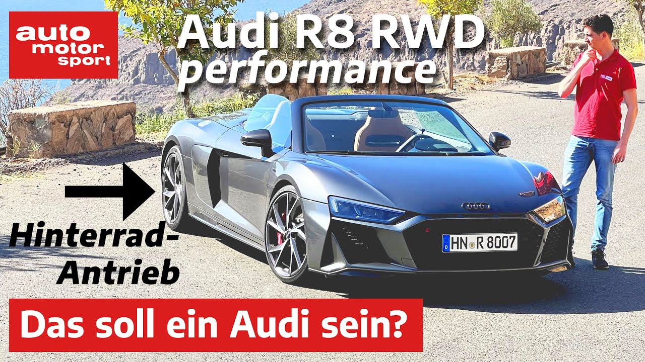 Neuer Audi R8 V10 performance RWD: Testfahrt