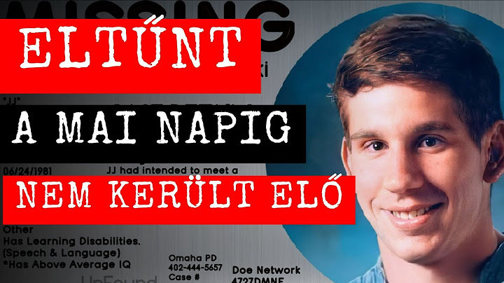 Jason Jolkowski rejtélyes ELTŰNÉSE | mai napig MEGOLDATLAN