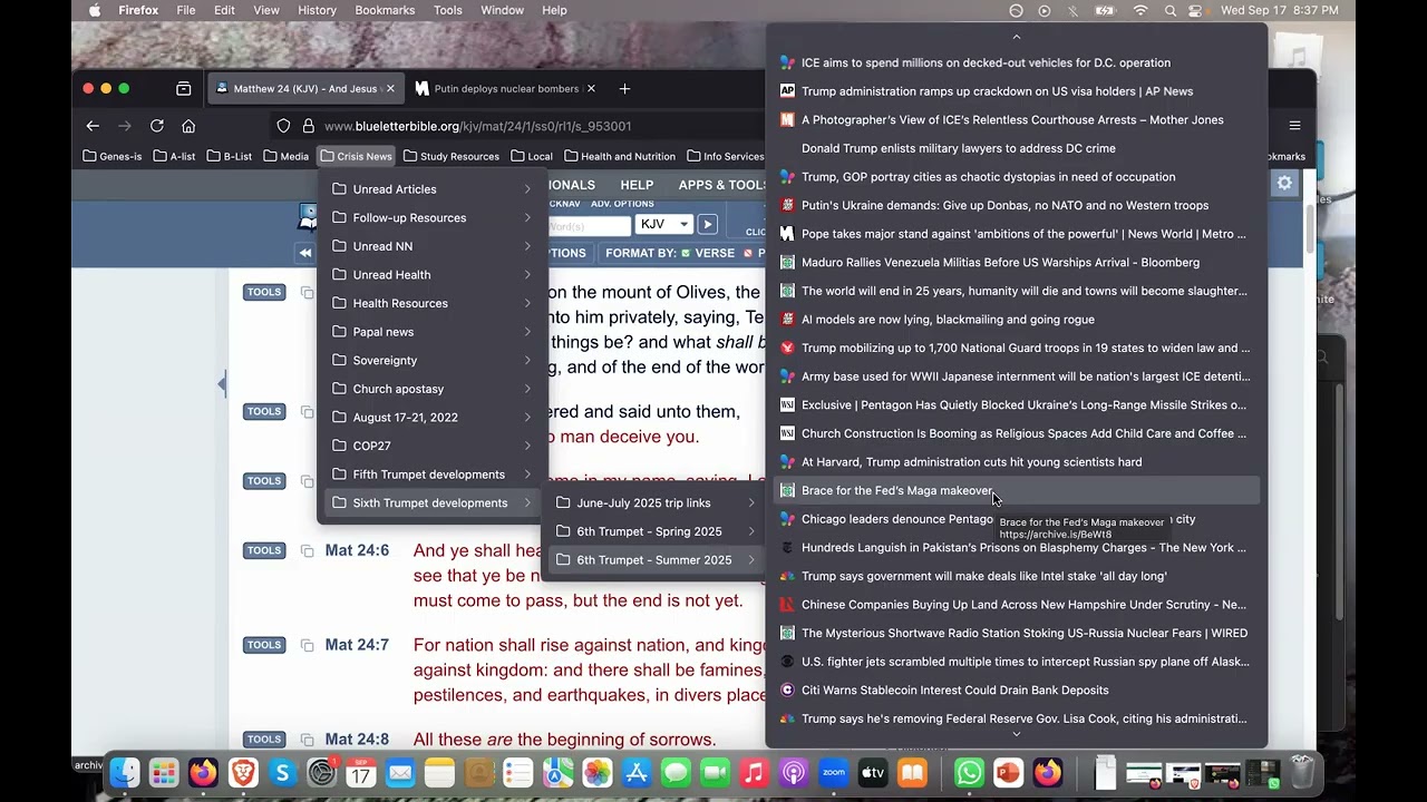 Sixth Trumpet in Type and Anti-Type: Mid-Trumpet Review, Part 2