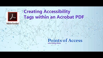Tagging a PDF using Adobe Acrobat DC